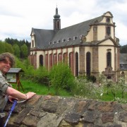 Ziel erreicht: das Kloster Himmerod.