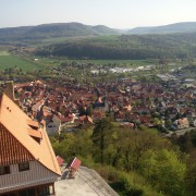 Blick von der Burg Normannenstein