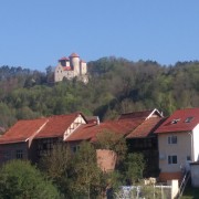 Letzter Blick zur Burg