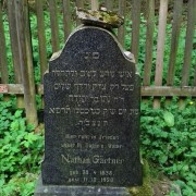 Auf einem jüdischen Friedhof
