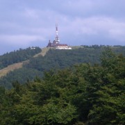 Blick auf den Radhošt (1.129 m)