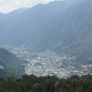 Blick auf den Hauptort Andorra-la-Vella