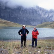 Phil und Jeff am Lac d'Anterne