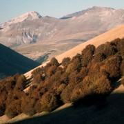 Die Berge zwischen Visso und Castelluccio