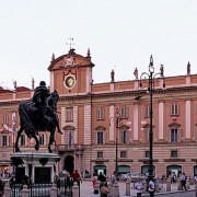 Piazza dei Cavalli in Piacenza