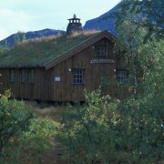 Die Saltfjell-Hütte wird vom norwegischen Wanderverein DNT betrieben.