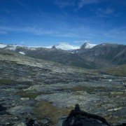 Gletscher und mäandernde Bäche helfen im Saltfjellet bei der Orientierung