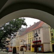Marktplatz von Kamienna Góra (Landeshut)