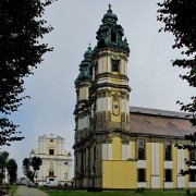 Die Wallfahrtskirche in Krzeszów (Grüssau)