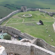 Gelände der Zipser Burg