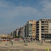 Strandpromenade in De Panne