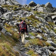 Wanderfreuden im Aufstieg zur Großen Pfannspitze