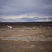 Das Geothermalgebiet Hverarönd nahe des Krafla